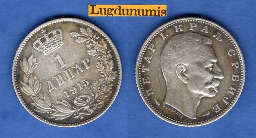 Serbie dinar 1915 - 1,