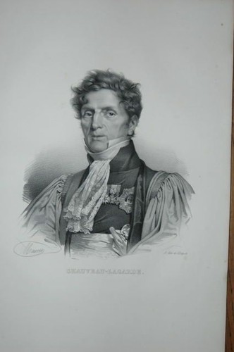 Portrait buste lithographie - portrait., buste.