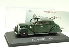 VOISIN C28 1936 SERIE VOITURES FRANCAISES D'AUTREFOIS