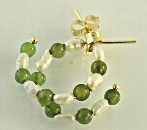 14kt yellow gold jade and - gold,