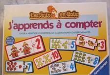 (Les jeux en bois puzzle)  J'apprends à compter  ravensburger