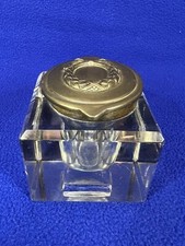 ENCRIER ANCIEN EN VERRE et