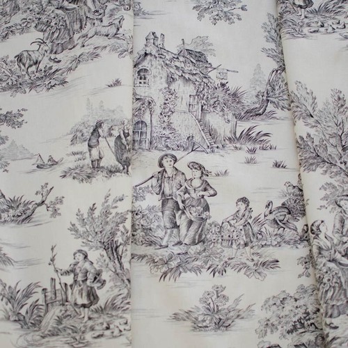 Toile jouy coton - de,