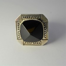 Bague en argent homme Vintage