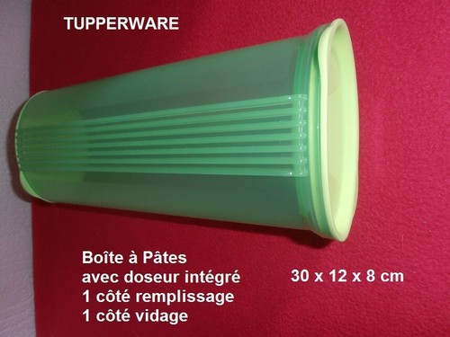 Tupperware boîte spaguettis - tupperware,