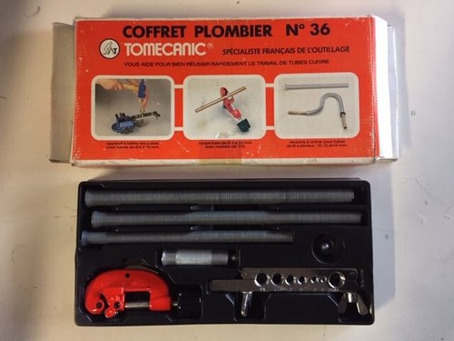 Ancien coffret plomberie - coffret,