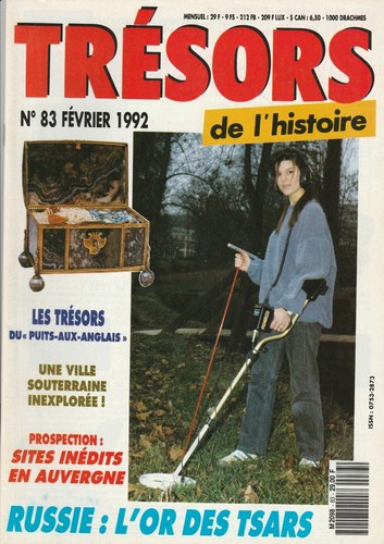 Revue trésors histoire - revue, de