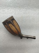 fourneau de pipe écume monture en argent 18-19 ème siècle