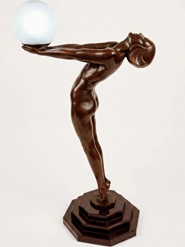 Lampe art deco clarté - deco, 84cm