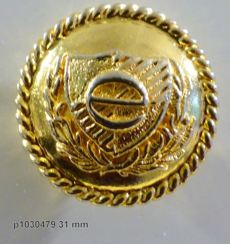 Bouton dore haute - dore,