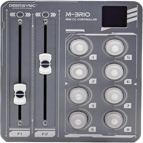 Brio midi controller - cc,