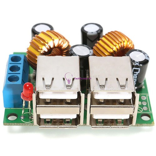 Usb port step - 4-usb, power