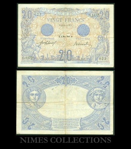 France francs bleu 9 - france,