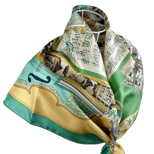 Foulard vintage soie - vintage,