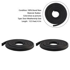 2X 13.5 Ft Door Rubber