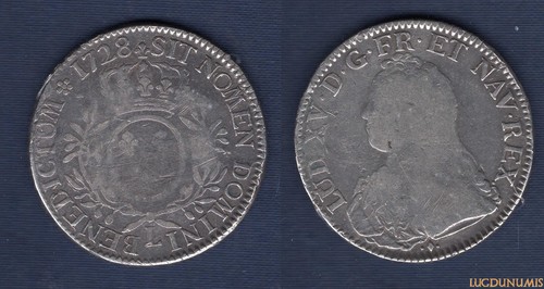 Louis 1715 1774 - –, ecu