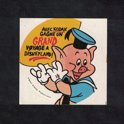 Autocollant sticker vintage - sticker,
