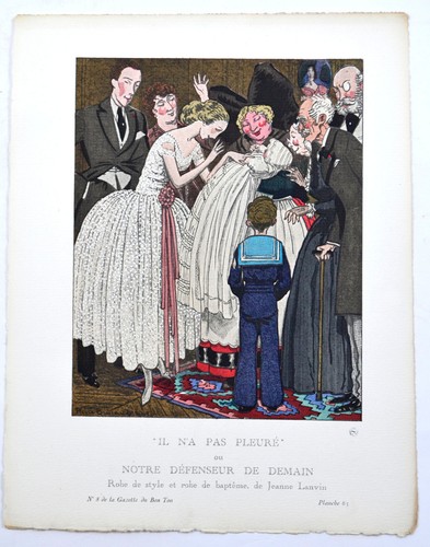 Gazette bon ton 1921 pierre - bon,