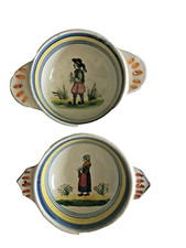 ancienne paire de bols à