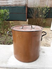 marmite en cuivre ancienne ( idem Dehillerin Gaillard Villedieu etc)