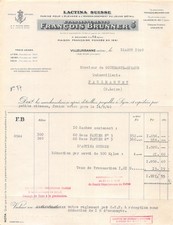 1939 FARINE LACTINA SUISSE ETS