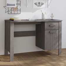 Bureau 113x50x75 cm Bois HAMAR