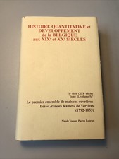 VERVIERS - Le premier ensemble de maisons ouvrières, les grandes rames 1792-1853