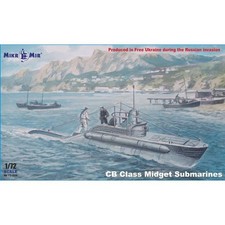 Maquette Sous-marin Cb Class Midget Submarine Mikromir |72-026| 1:72