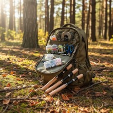 Canne à pêche sur glace en