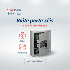 Coffre-fort Électronique de Sécurité Boîte à Clés Rangement Serrure à Clé