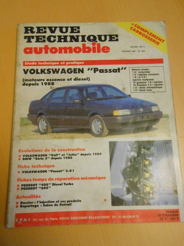 Rta revue technique 524 - n°,