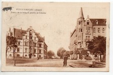 WISSEMBOURG Weissenburg Bas Rhin Alsace CPA 67 caserne - entrée de la ville