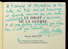 Philippe Bretton, Le droit de