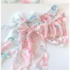 Sous - vêtements culottes mousseline de soie fleurs culottes lacées culottes