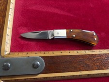 couteau a pompe type puma buck EDGEMARK CAVALIER antique knife coltello messer