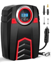 Gonfleur Pneus Voiture 12V Digital - Compresseur à Air Portatif 150 PSI/30L/m...