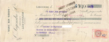 Vieux papier fiscaux sur - papier,