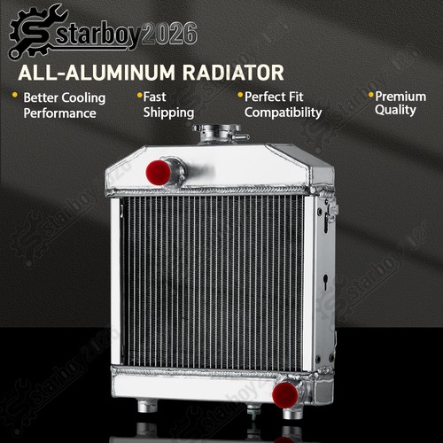 Row aluminum radiator fit - aluminum,