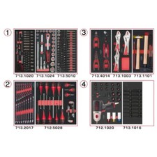 Composition d'outils 4 tiroirs