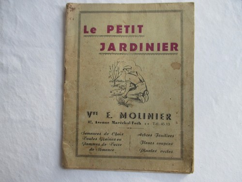 Brochure petit jardinier - brochure,