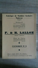 Fabrique de Mobilier Scolaire Moderne - F. & H. Lalloz -
