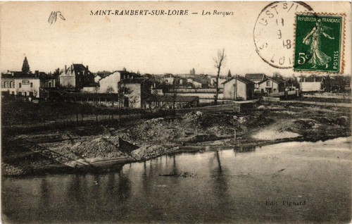 Cpa rambert sur loire les - cpa,