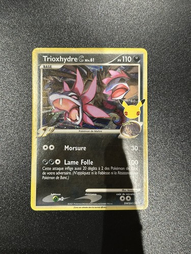 Carte pokémon trioxhydre - carte,