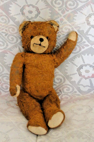 Jouet ancien grand nounours
