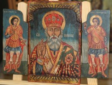 Icône tryptique de l'église