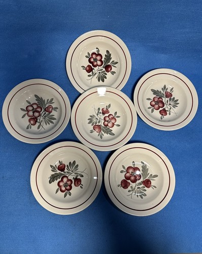 Anciennes assiettes creuses - 6,