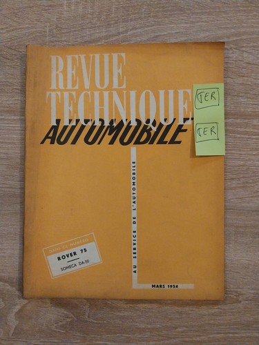 Revue technique rover - rover, 75