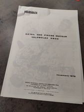 Détail des pièces moteur VELOSOLEX 3800 novembre 1972