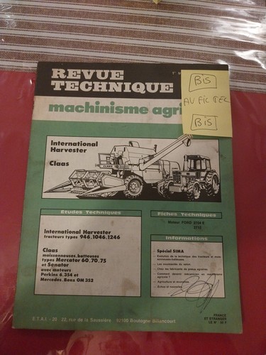 Revue technique international - technique,