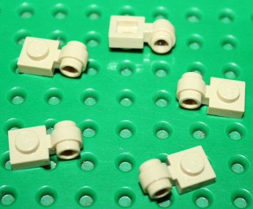 Lego tan plate 1x1 with - tan,